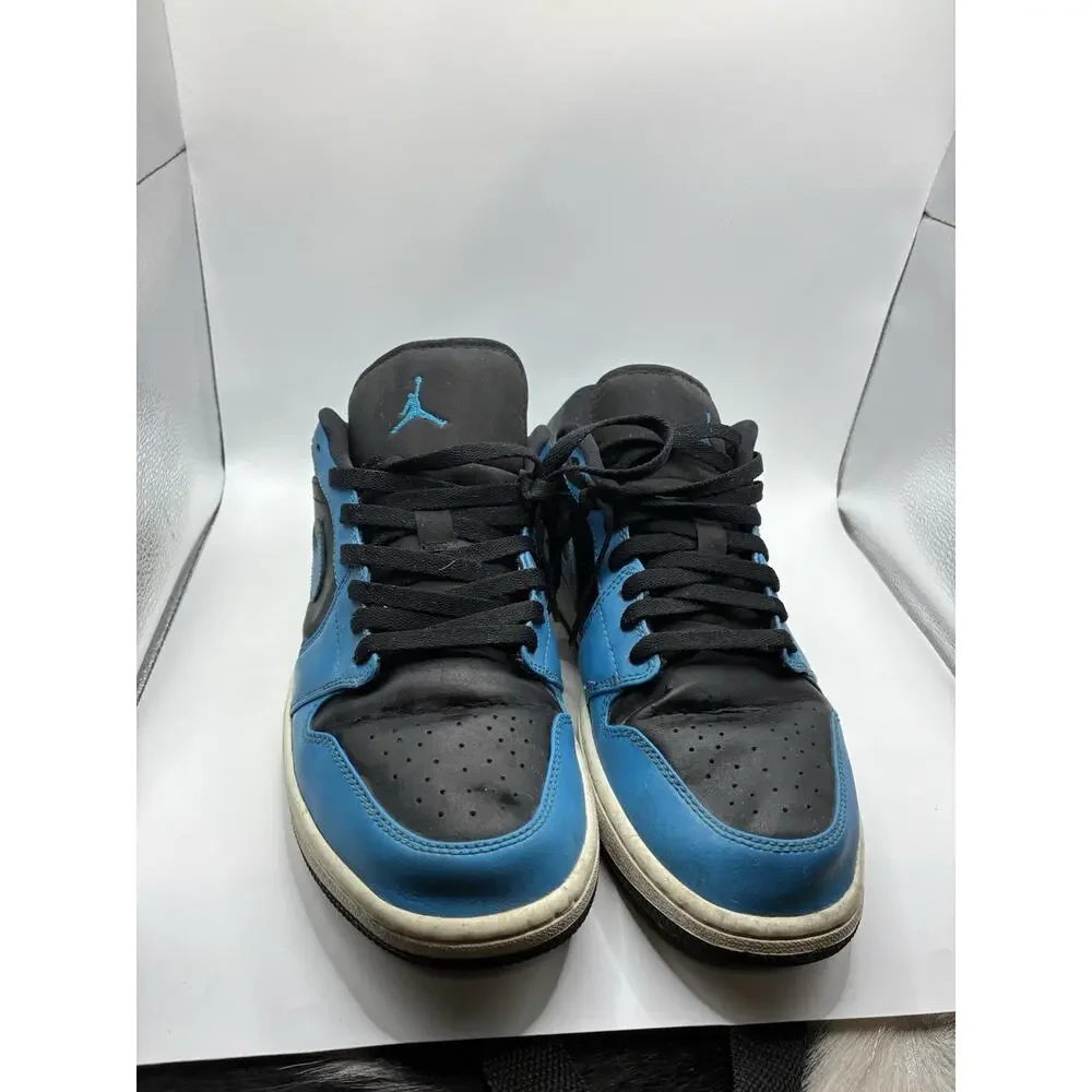 Air Jordan 1 Low Laser Blue Size 12 Nike Retro 1 Fast Shipping